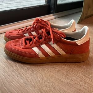 Orange/Red Adidas Sambas